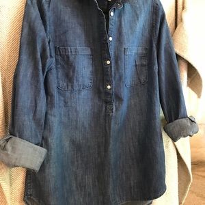 Chambray tunic